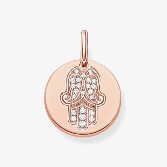 Thomas Sabo Love Bridge Hand of Fatima Pendant Charm