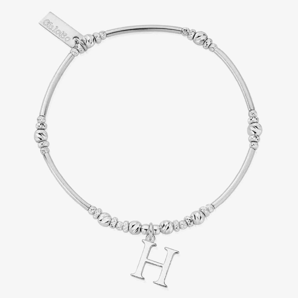 ChloBo Iconic Initial Bracelet H