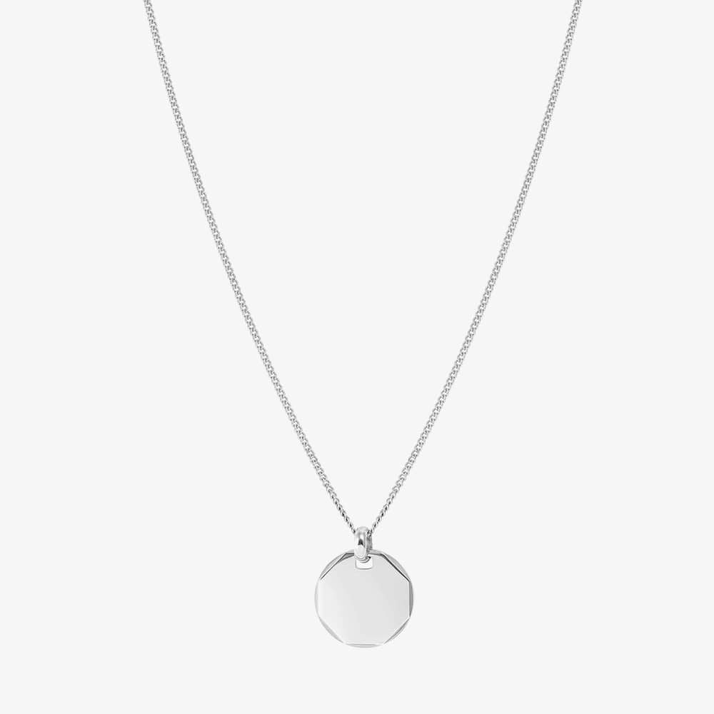 Nomination Sempre Con Me Engravable Hexagonal Disc Necklace