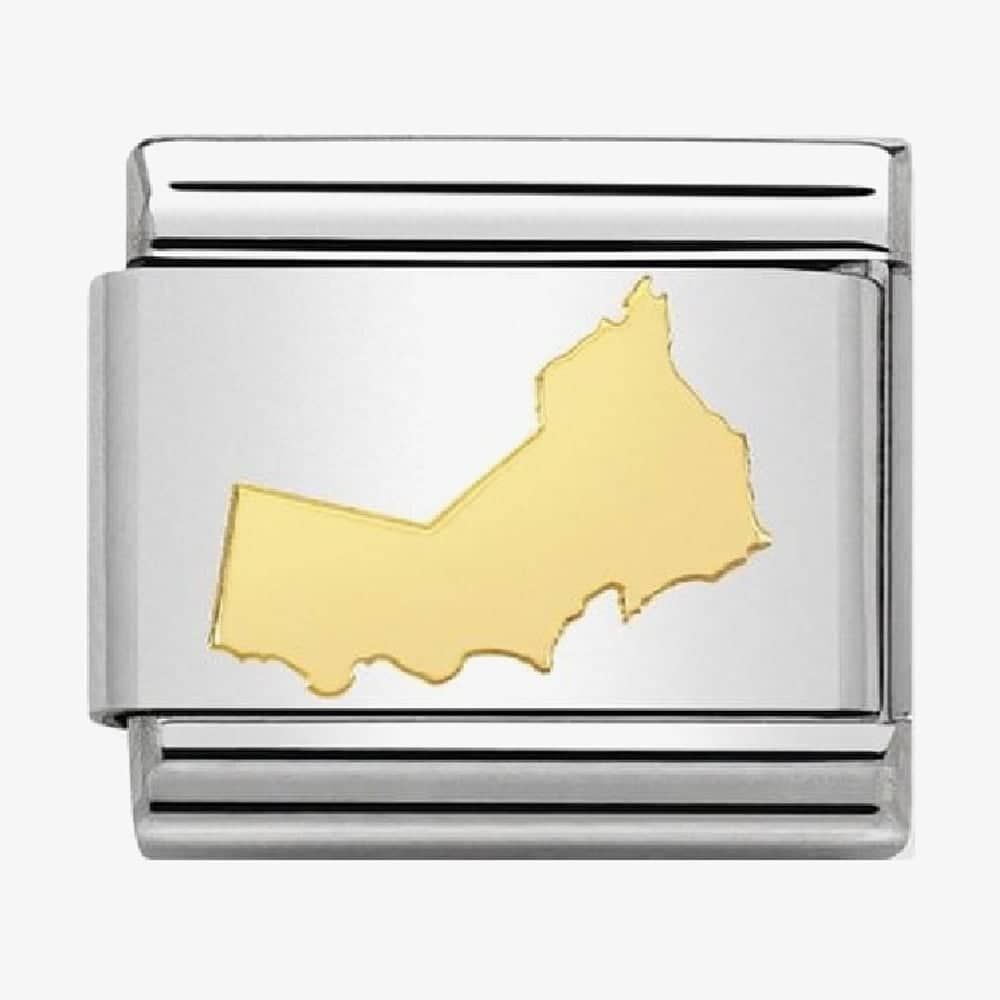 Nomination Classic Geographic Symbols 'Oman' Charm