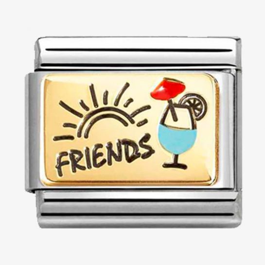 Nomination Classic Link FRIENDS with Cocktail