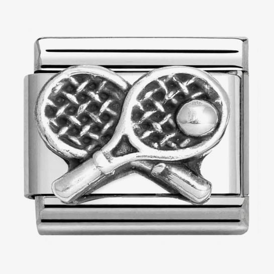 Nomination Tennis Rackets Charm