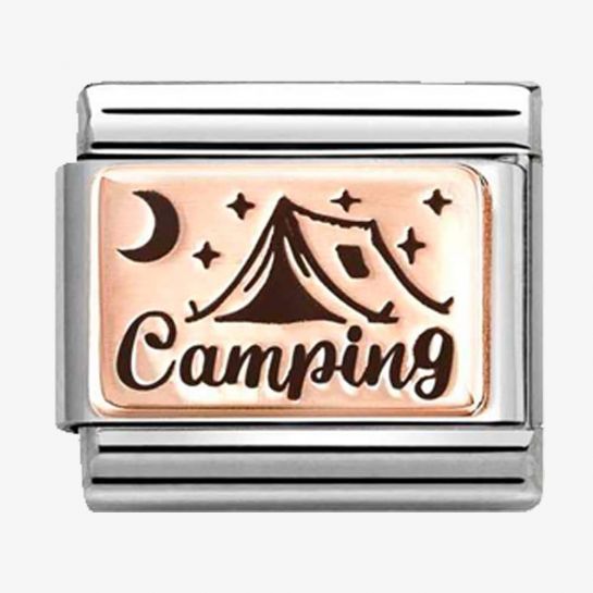 Nomination CLASSIC Rose Gold Camping Charm