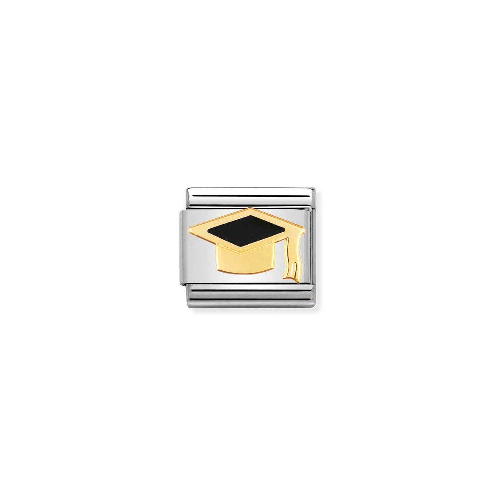 Nomination Classic Link Black Graduation Hat