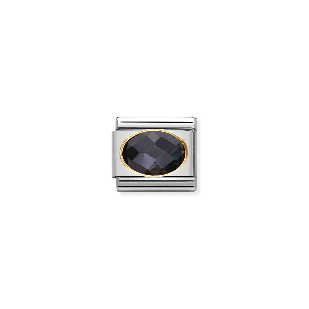 Nomination Classic Link Black CZ