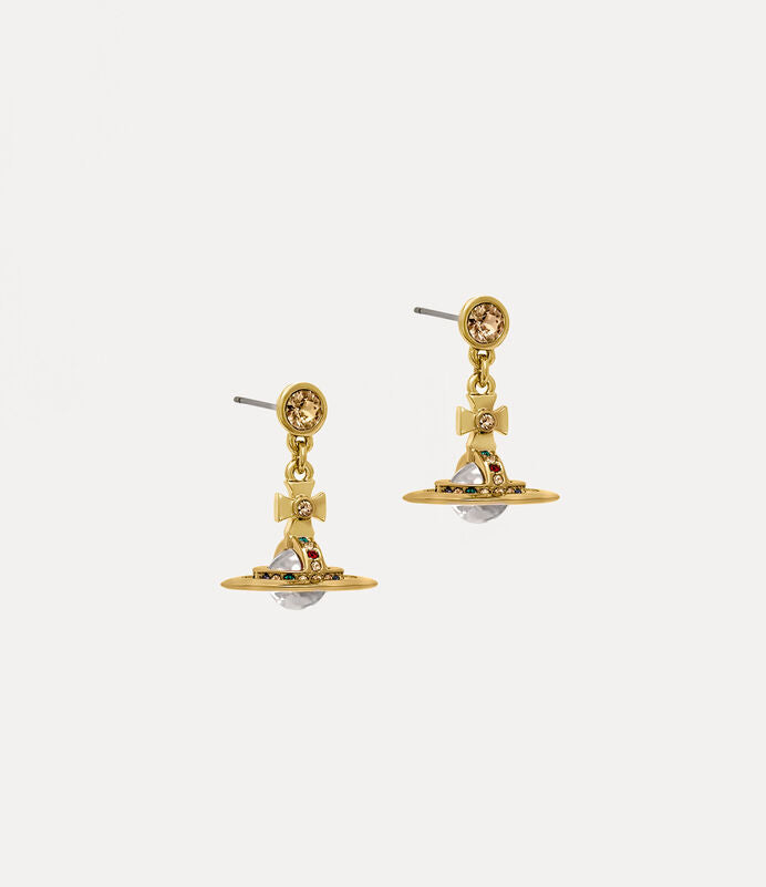 
                      
                        Vivienne Westwood New Petite Orb Earrings Gold Tone
                      
                    