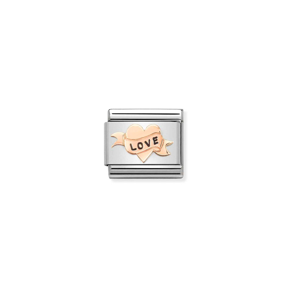 Nomination Classic Link Heart LOVE
