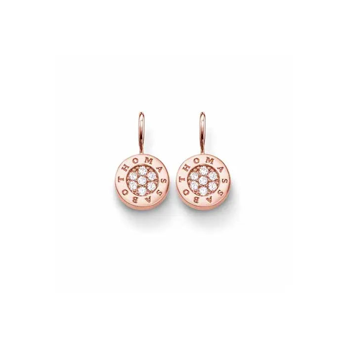 
                      
                        Thomas Sabo 18ct Rose Gold Plated Cubic Zirconia Earrings
                      
                    