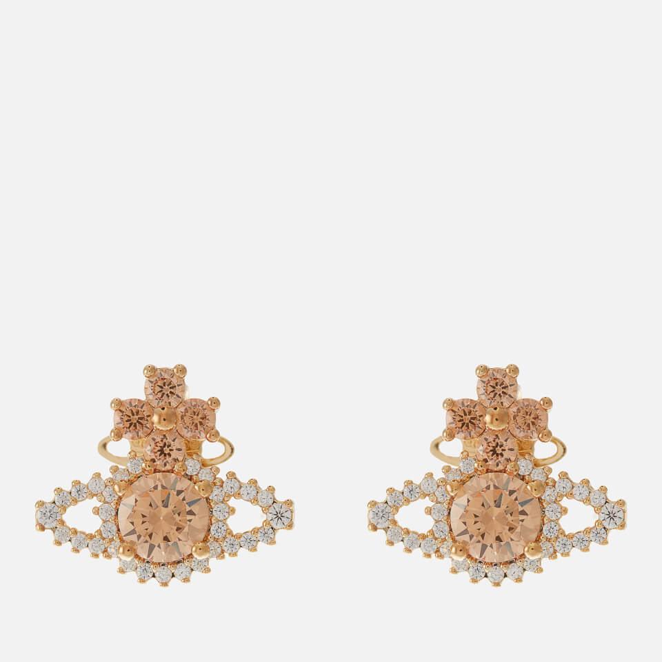 Vivienne Westwood Valentina Earrings Gold Tone