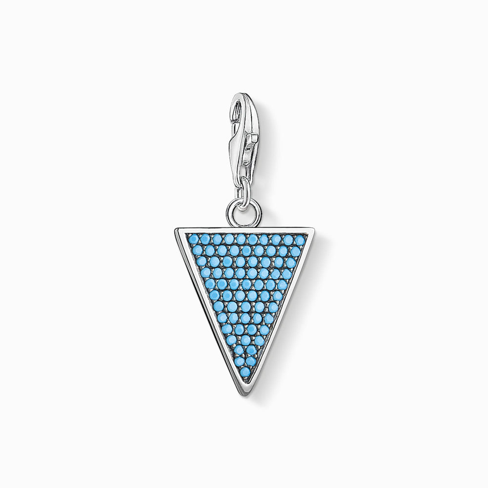 Thomas Sabo Turquoise Triangle Pendant Charm