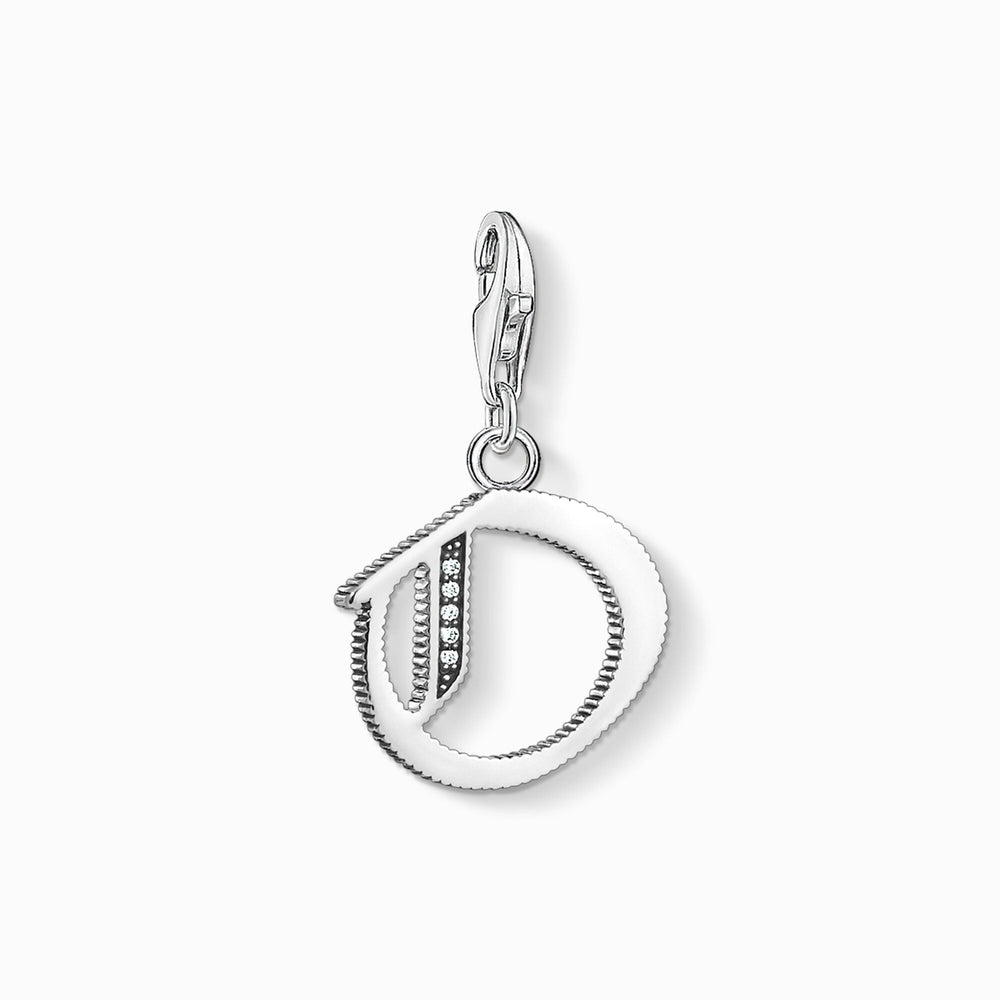 Thomas Sabo Silver Letter o Silver Pendant Charm