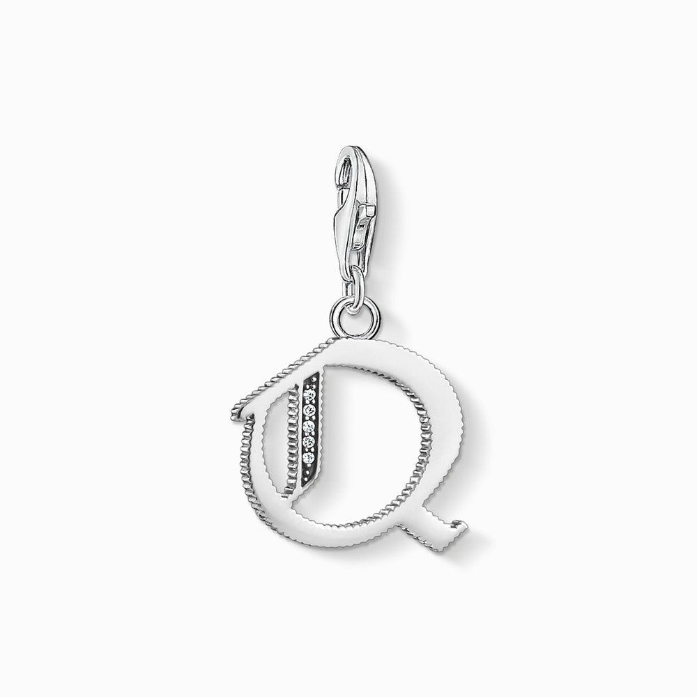 Thomas Sabo Silver Letter q Pendant Charm