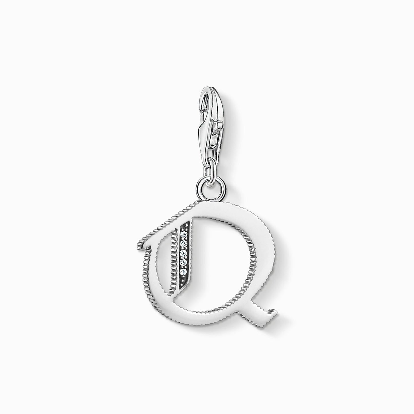 Thomas Sabo Silver Letter q Pendant Charm