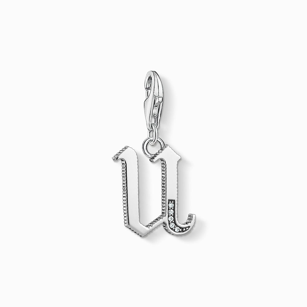 Thomas Sabo Silver Letter u Pendant Charm