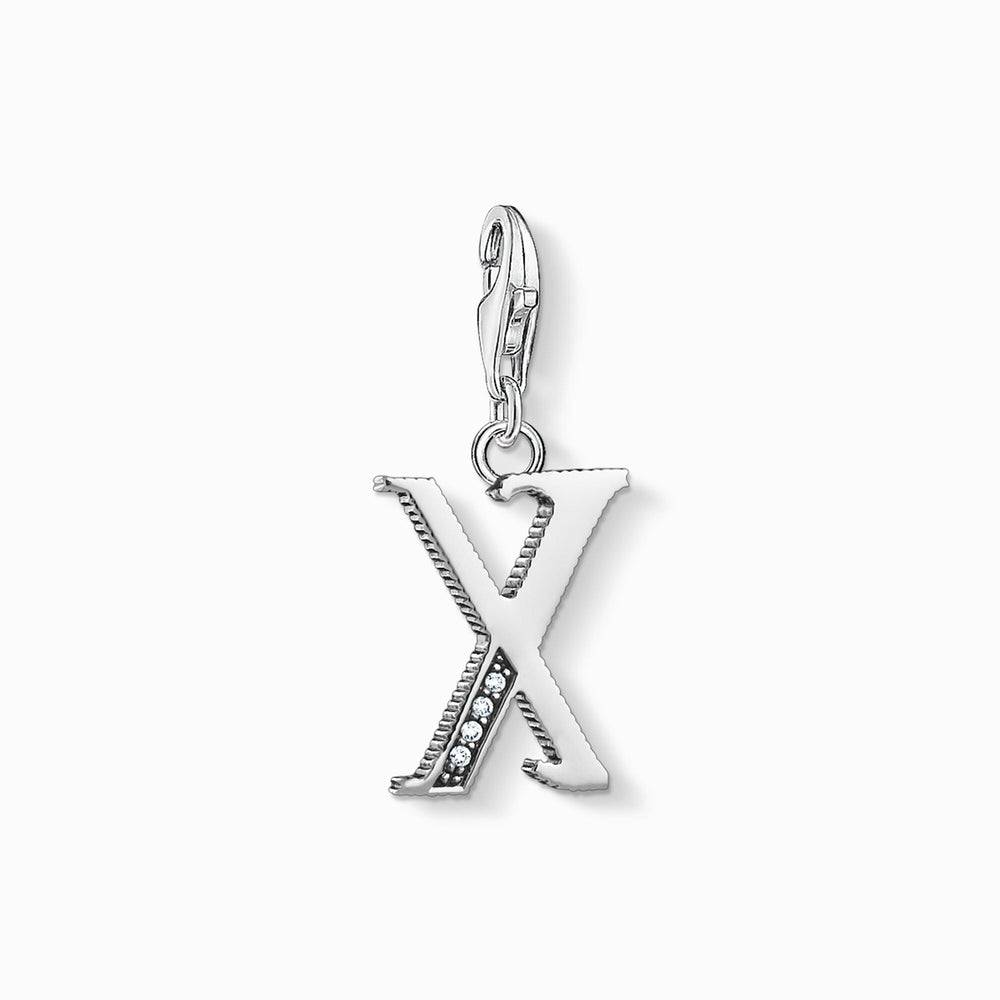 Thomas Sabo Silver Letter x Pendant Charm