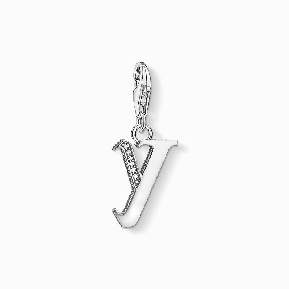 Thomas Sabo Silver Letter y Pendant Charm