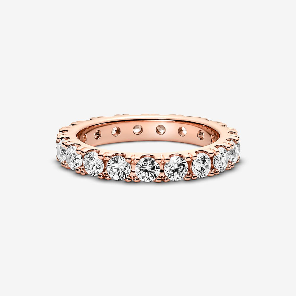 
                      
                        Pandora Sparkling Row Eternity Ring-Rose
                      
                    