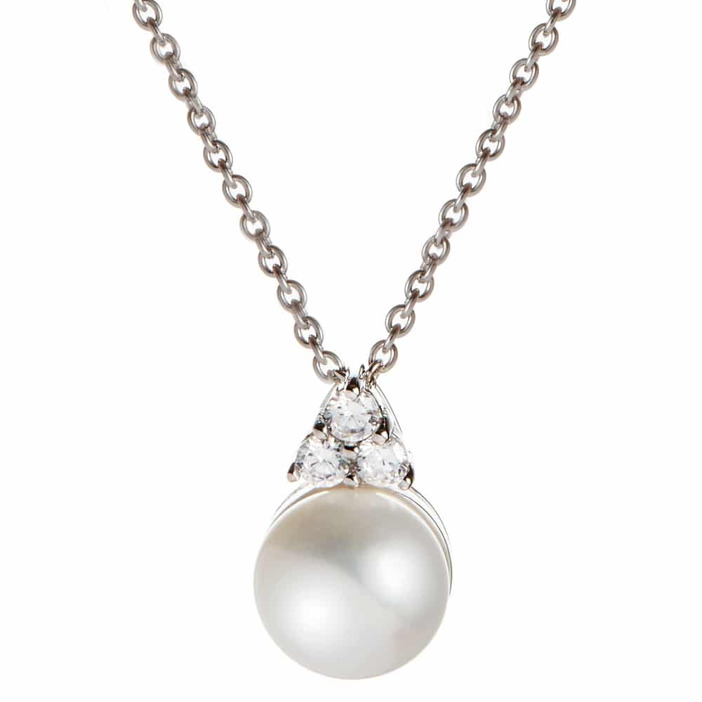 Jersey Pearl Soiree Freshwater Pearl Pendant in White