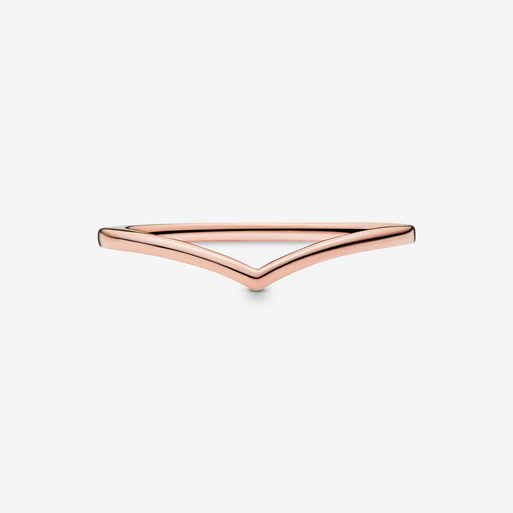 
                      
                        Pandora Polished Wishbone Ring Rose Gold
                      
                    