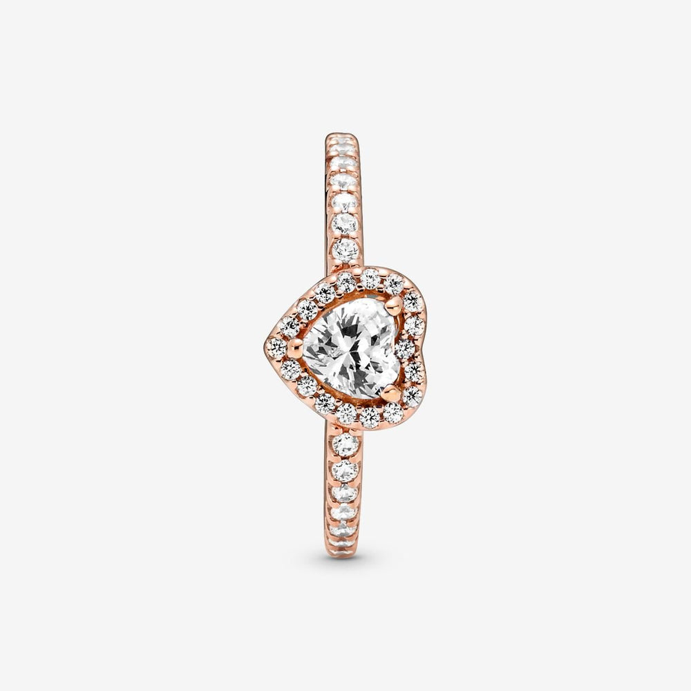 
                      
                        Pandora Sparkling Elevated Heart Ring
                      
                    