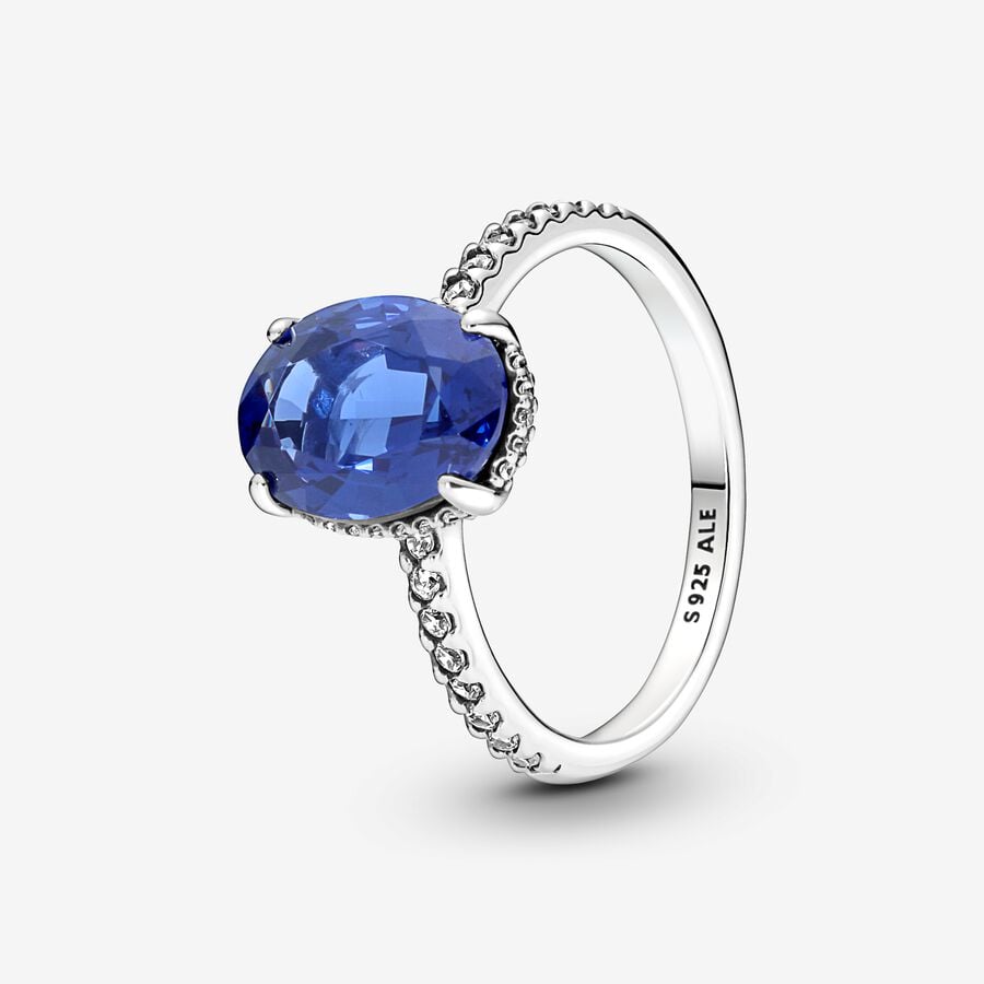 Pandora Sparkling Statement Halo Ring