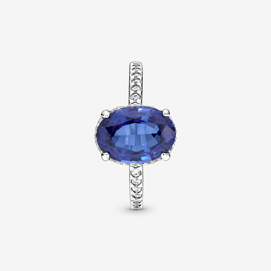 
                      
                        Pandora Sparkling Statement Halo Ring
                      
                    