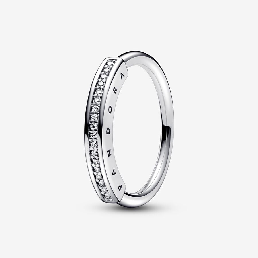 PANDORA Signature I-D Pavé Ring