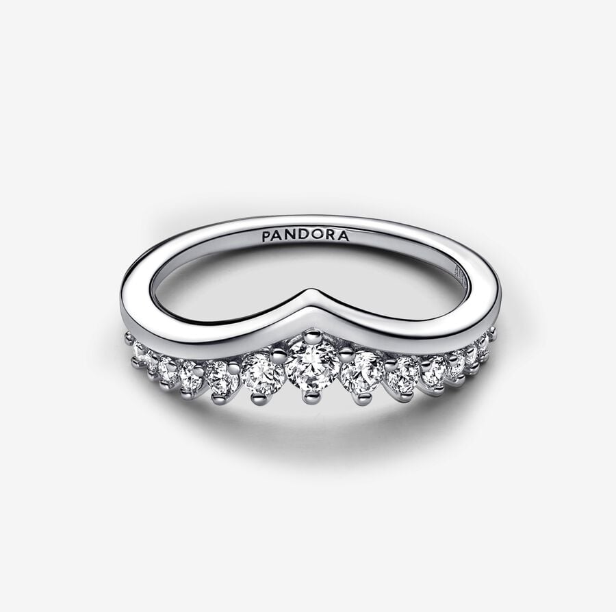 
                      
                        Pandora Timeless Wish Floating Pavé Ring
                      
                    