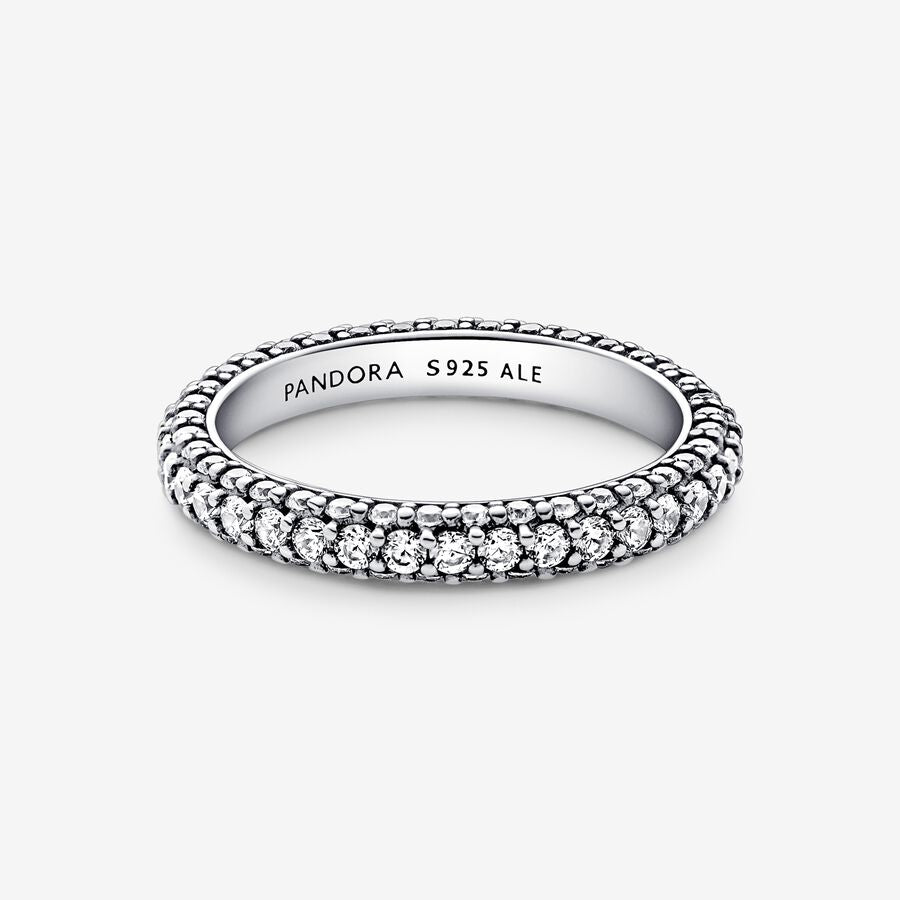 
                      
                        Pandora Timeless Pavé Single-row Ring
                      
                    