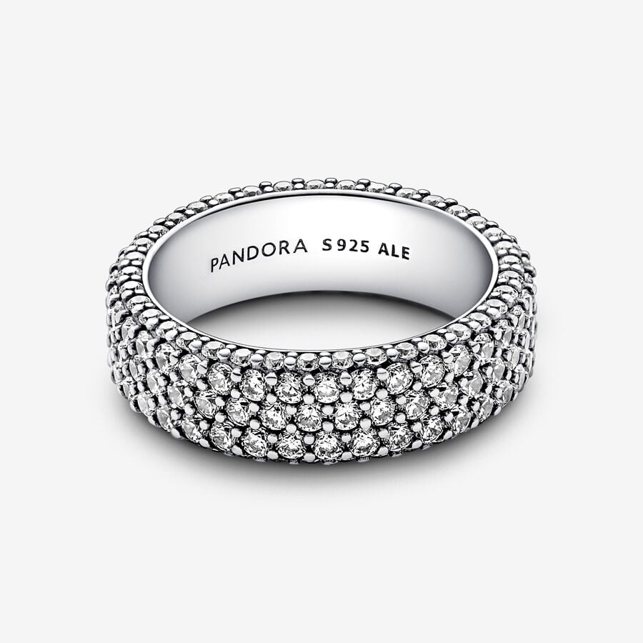 
                      
                        Pandora Timeless Pavé Triple-row Ring
                      
                    