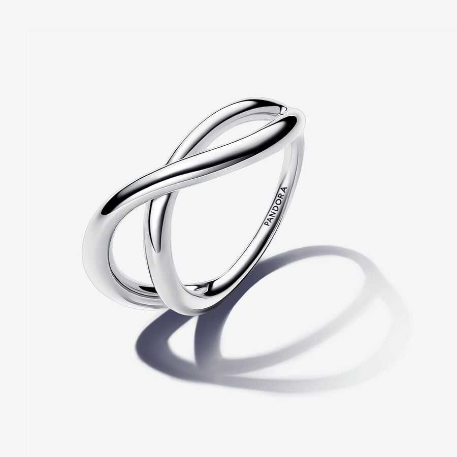 Pandora Essence Organically Shaped Infinity Ring