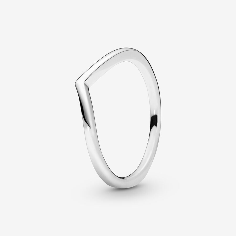 Pandora Polished Wishbone Ring