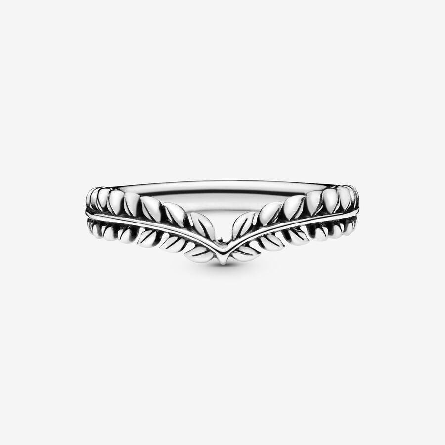 
                      
                        Pandora Wheat Grains Wishbone Ring
                      
                    