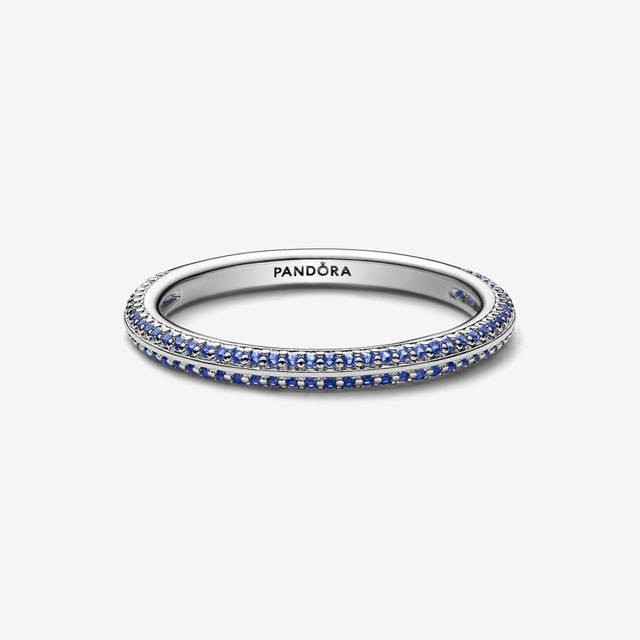 
                      
                        Pandora ME Blue Pavé Ring
                      
                    