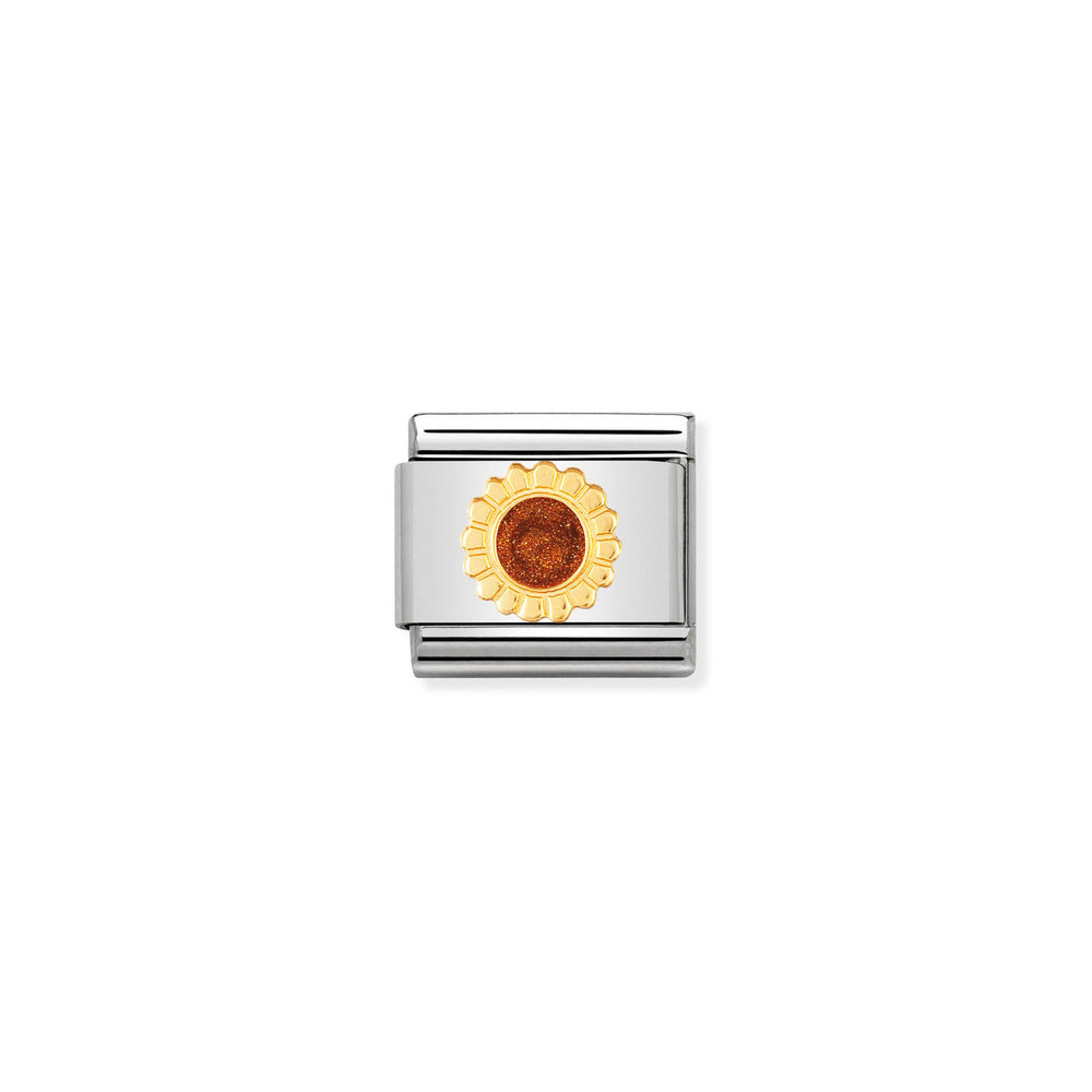Nomination Classic Nature Sunflower Charm