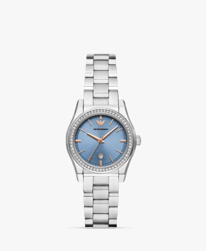 Emporio Armani Women's Sunray Crystal Bracelet Strap Watch