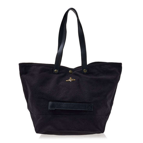 Vivienne Westwood Utility Black Shopper Bag