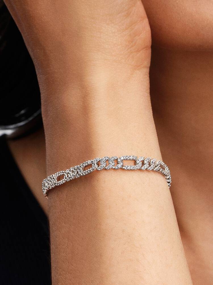 Pandora Oval Cuban Chain Bracelet