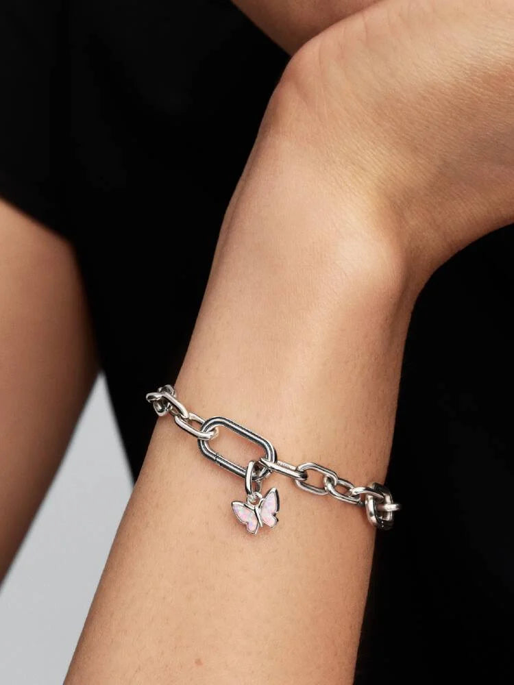 Pandora Pink Butterfly Mini Dangle Charm