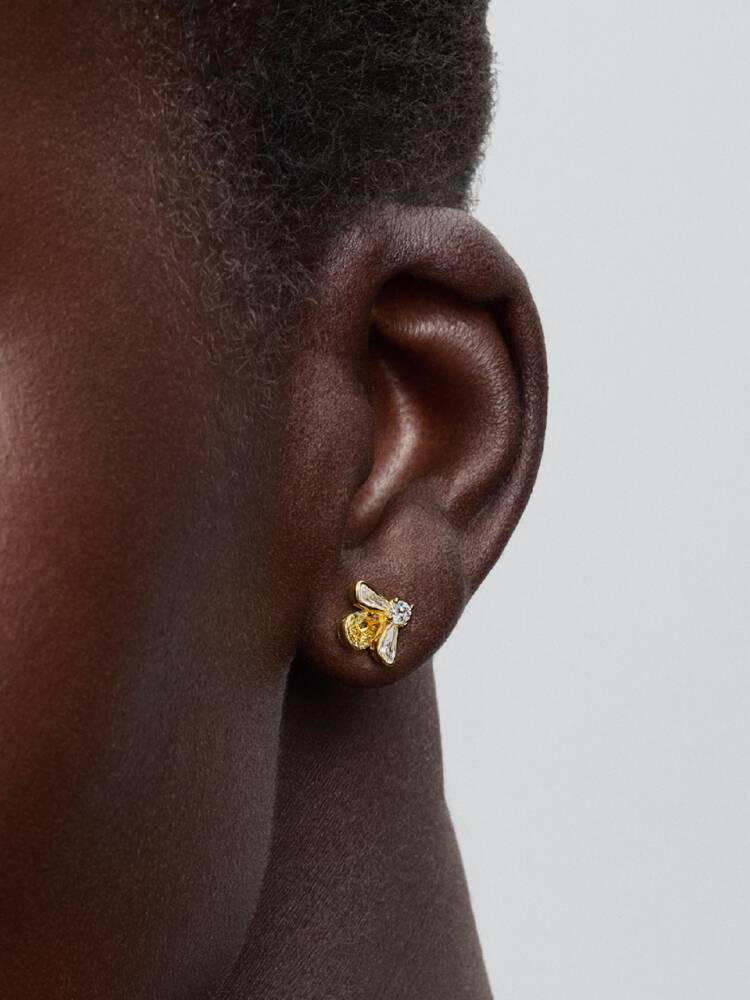 Pandora Honey Bee Stud Earrings