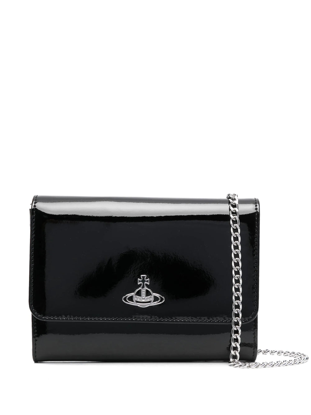 Vivienne Westwood Shiny Patent Crossbody Wallet