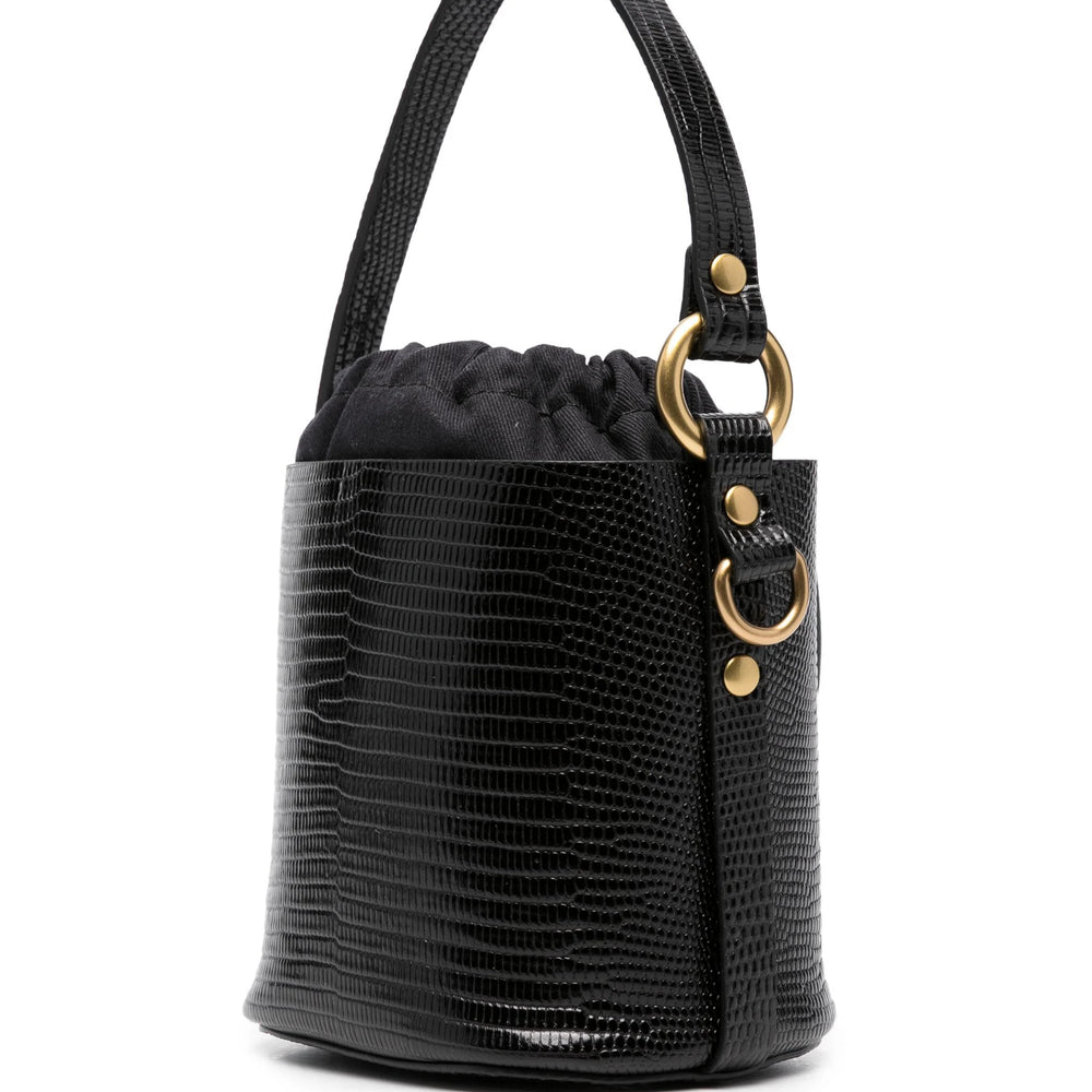 
                      
                        Vivienne Westwood Black Daisy Drawstring Bucket Bag
                      
                    