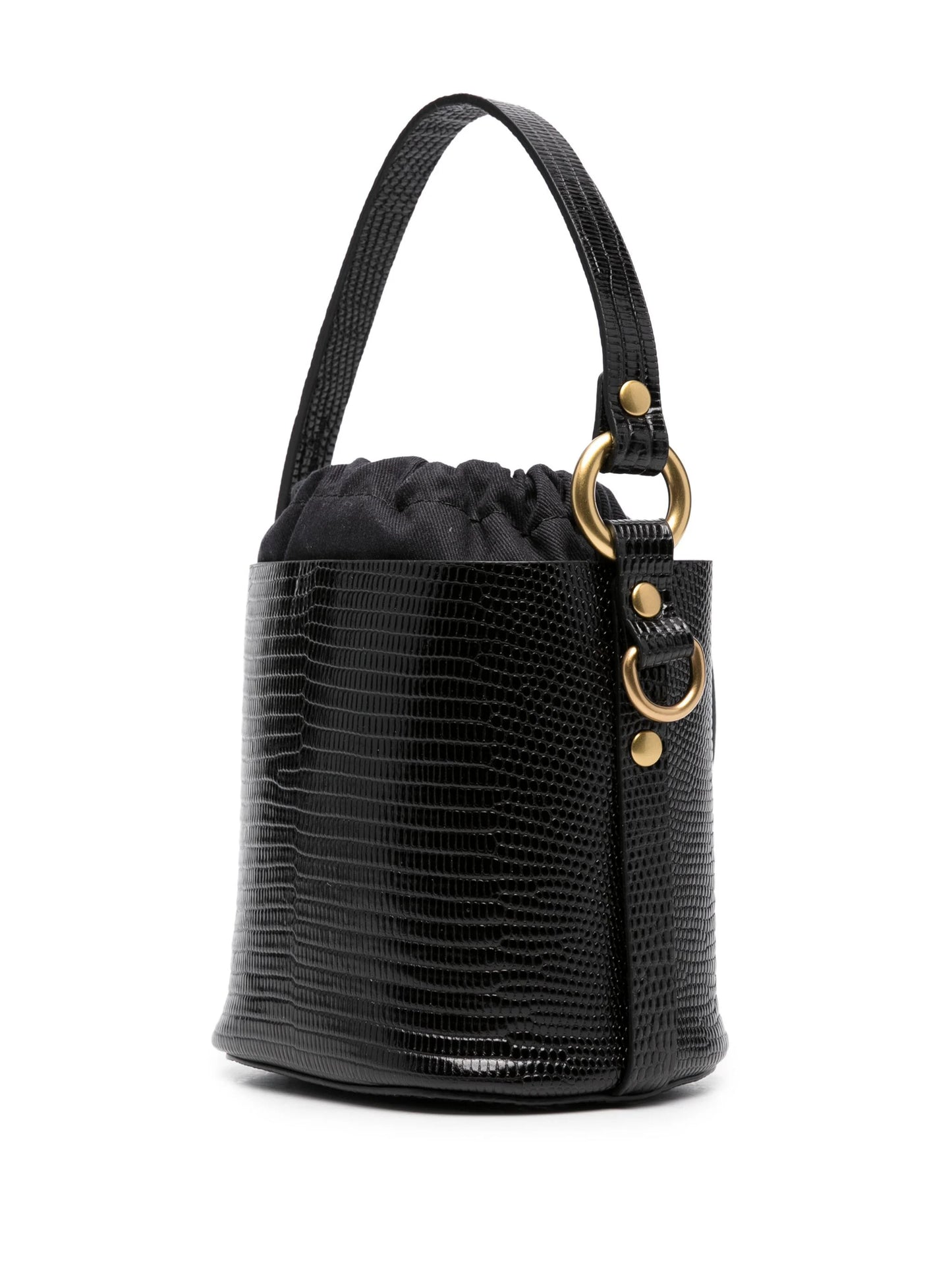 Vivienne Westwood Black Daisy Drawstring Bucket Bag Coe Co. Stores