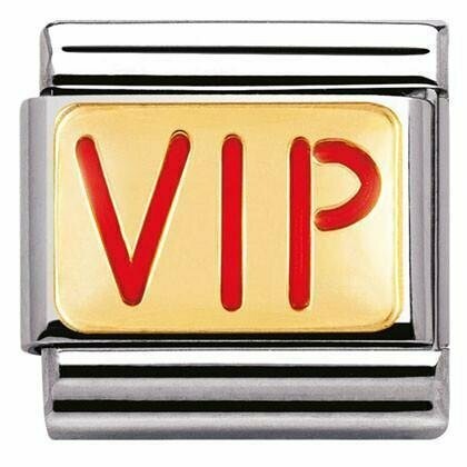 Nomination 18ct Yellow Gold VIP Charm Link