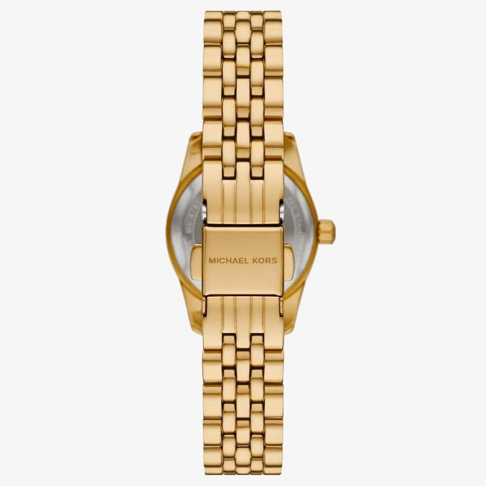 
                      
                        Michael Kors Lexington Gold Tone Crystal Ladies Watch
                      
                    