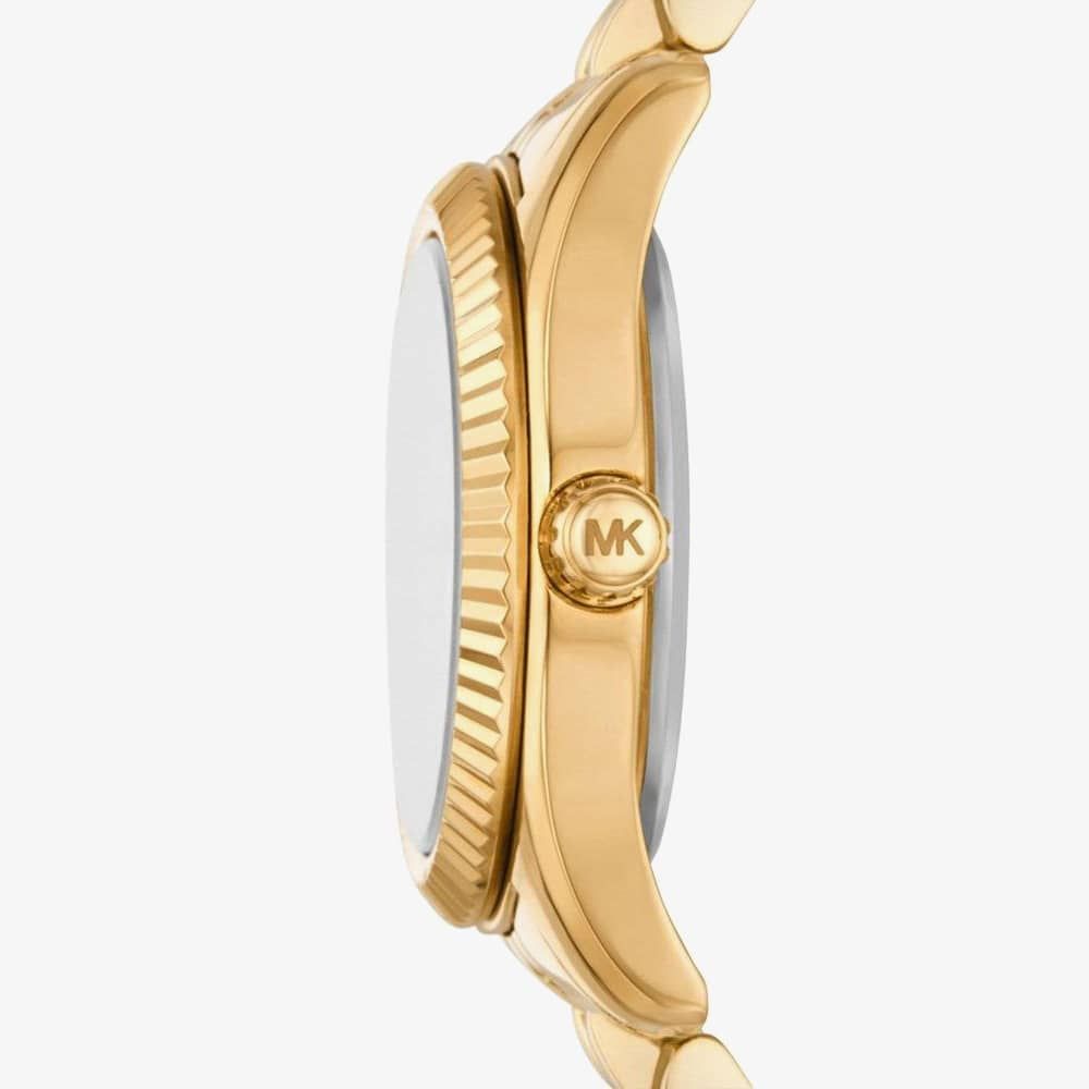 
                      
                        Michael Kors Lexington Gold Tone Crystal Ladies Watch
                      
                    