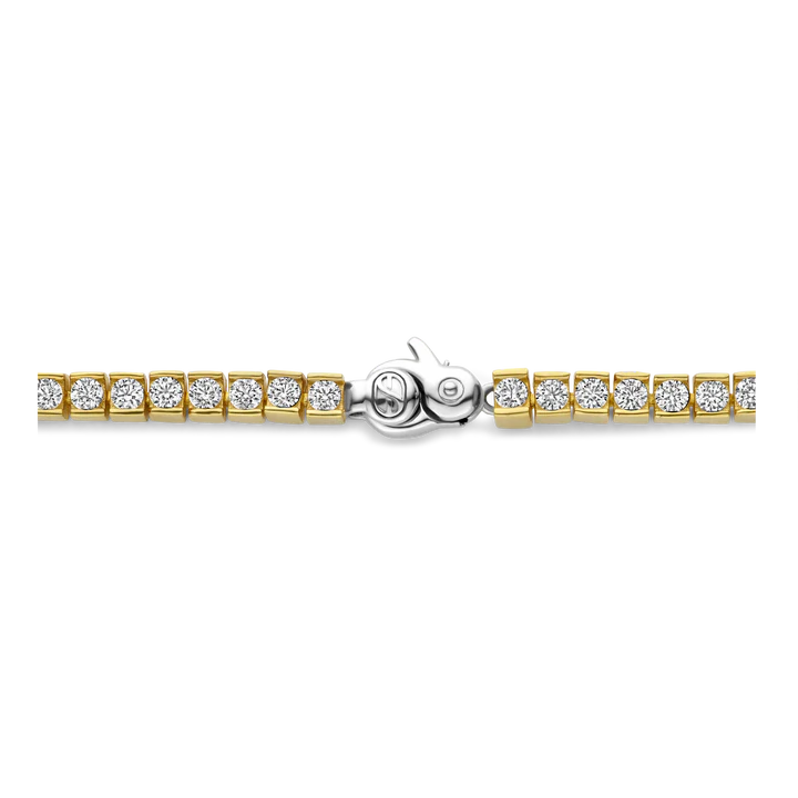 
                      
                        TI SENTO gold-plated silver Tennis Bracelet 23039ZY
                      
                    