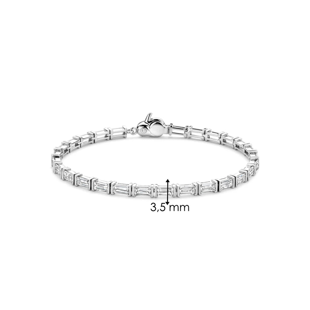 
                      
                        TI SENTO Silver Tennis Bracelet 23041ZI
                      
                    