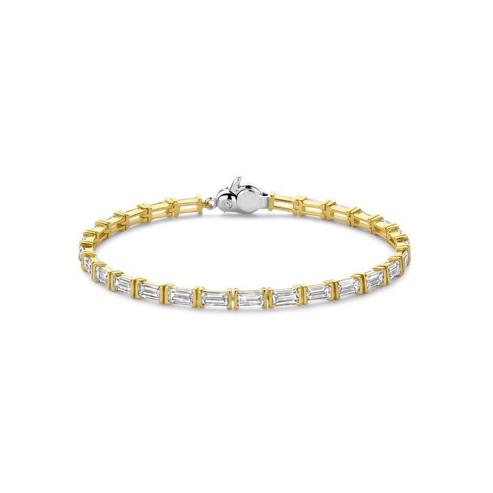 TI SENTO gold-plated silver Tennis Bracelet 23041ZY