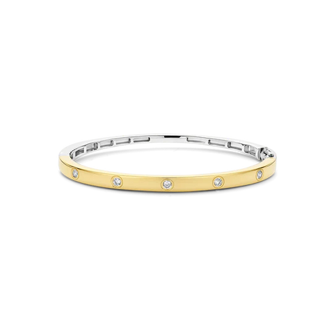 Ti Sento Classic Zirconia Bangle